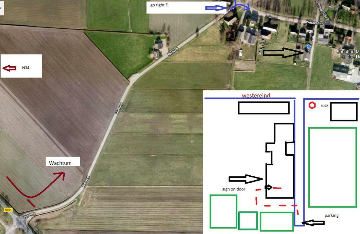 Logeerruimte In Gerenoveerde Boerderij In Wachtum公寓 外观 照片